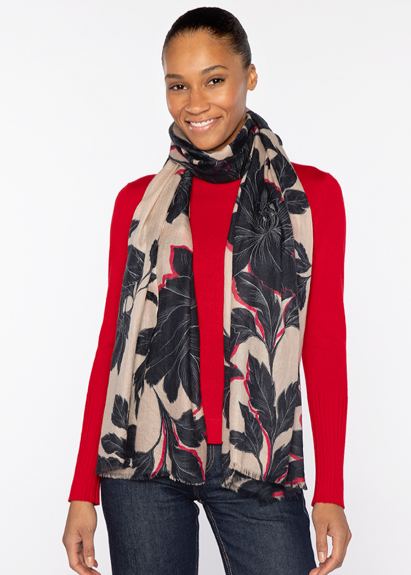Kinross Floral Print Scarf