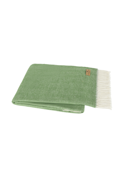 Meadow Italian Herringbone Throw