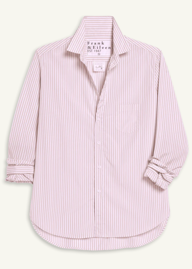 F&E Eileen Pink & White Multi Stripe
