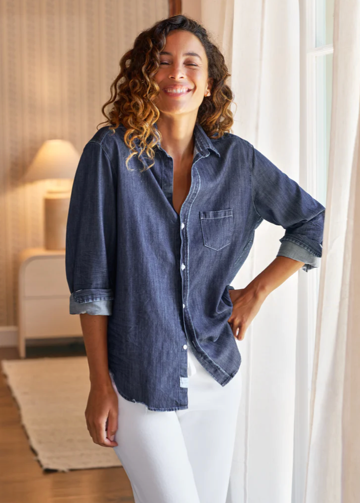 F&E Eileen Dark Indigo Denim