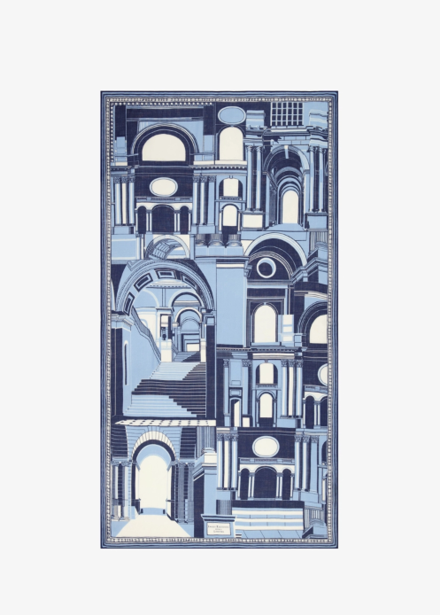 Inoui Etole 100 Architecture Scarf Marine