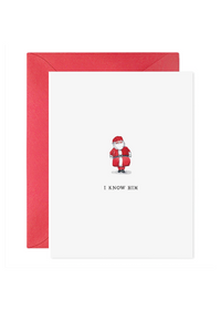 I Know Him Christmas Card