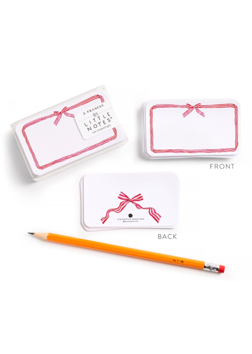 Red Ribbon Candy Little Notes