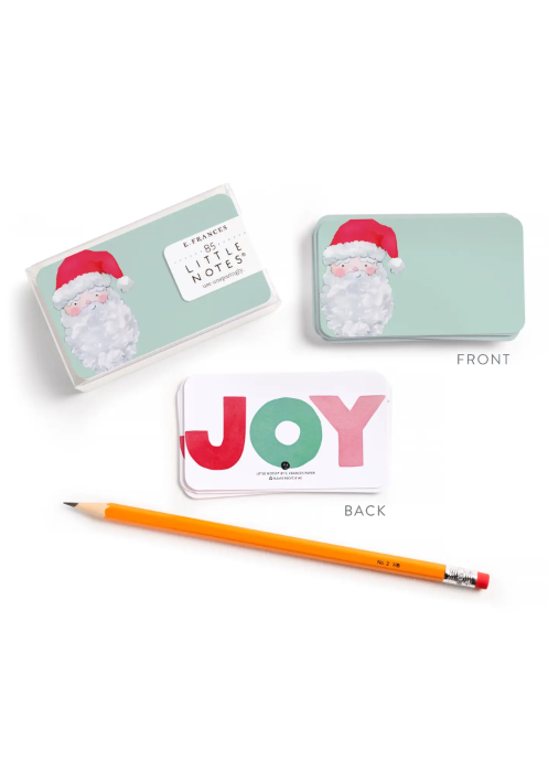 Vintage Santa Little Notes