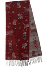 Christmas Cats Scarf Red