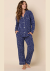 Confetti Dot Pima Knit Long-Sleeved Pajamas