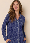 Confetti Dot Pima Knit Long-Sleeved Pajamas