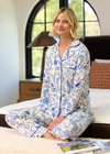 Savannah Soirée Pima Knit Long-Sleeved Pajamas
