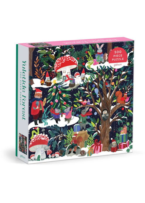 Yuletide Forest 500 Piece Puzzle