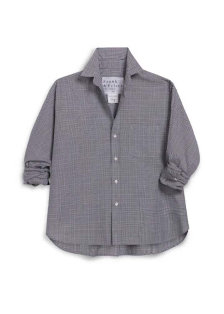 F&E Oona Black & White Plaid
