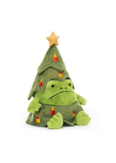 Jellycat Christmas Tree Ricky Rain Frog