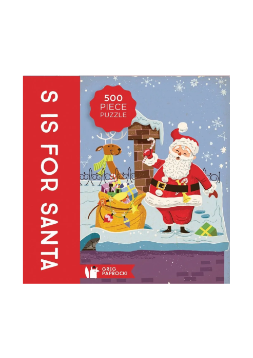 S is for Santa Puzzle 500 Pc