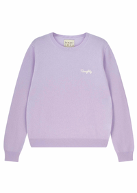 Jumper 1234 Cashmere Naughty Crew Lilac