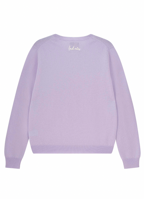 Jumper 1234 Cashmere Naughty Crew Lilac