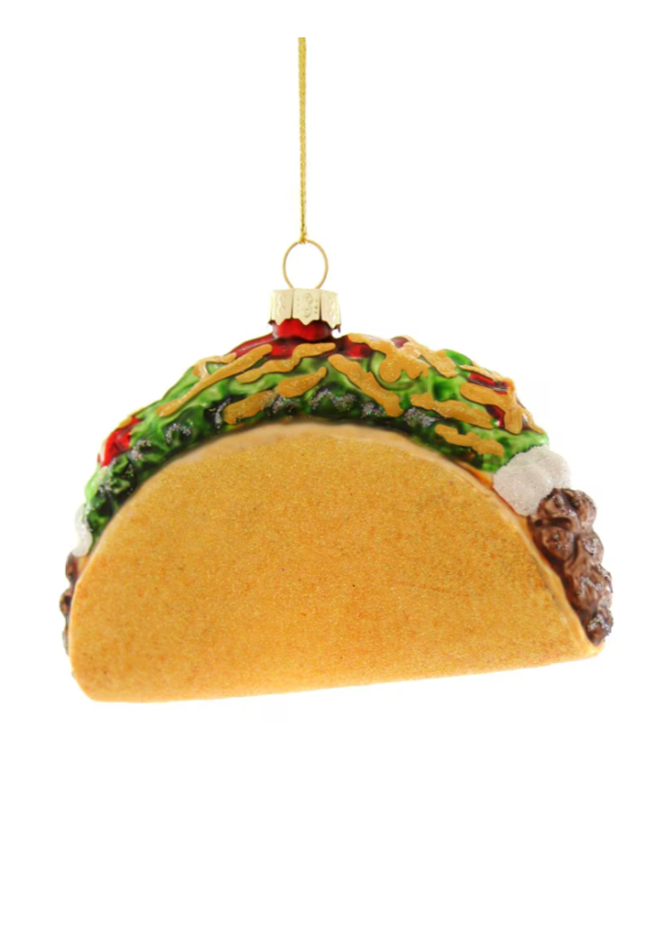 Taco Ornament