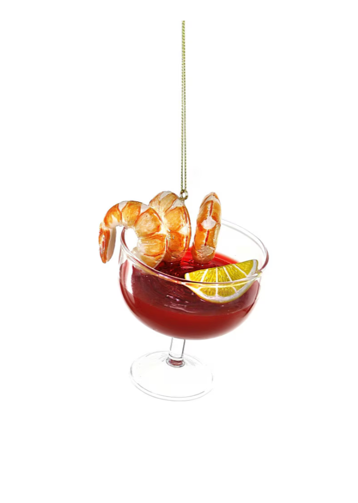 Shrimp Cocktail Ornament