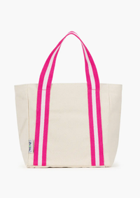 Mini Hamptons Pink Stripe Tote