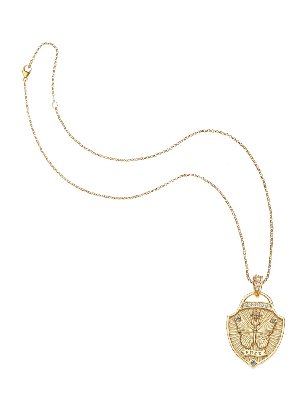 Jane Win FREE Shield Pendant
