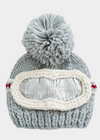 Ski Goggles Baby Beanie