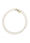Jane Win Double Wrap Rice Pearl Necklace