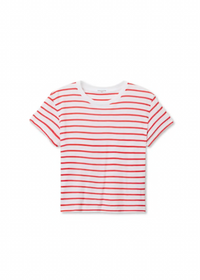 perfectwhitetee Everett Stripe Tee