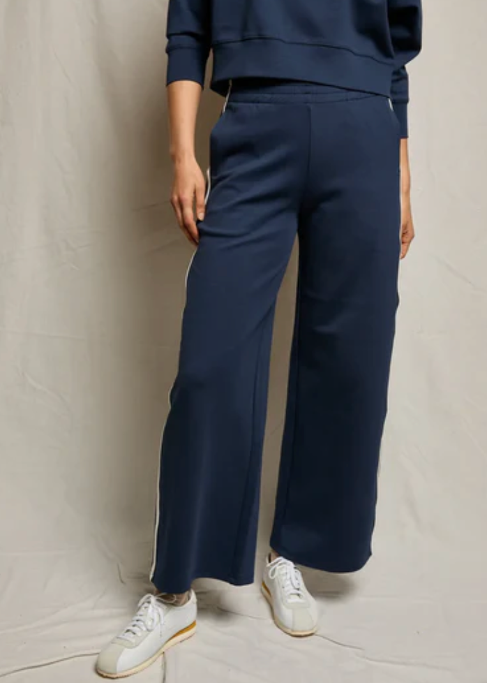 perfectwhitetee Mikos Navy Track Pant