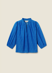 Trovata Orly Blouse Cerulean Floral