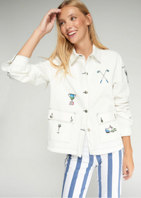 Vilagallo Golf Embroidered Jacket