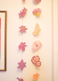 Clematis Vertical Garland