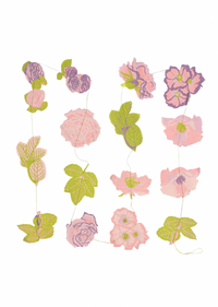 Rose Vertical Garland