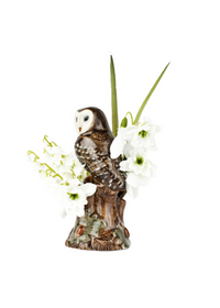 Barn Owl Bud Vase