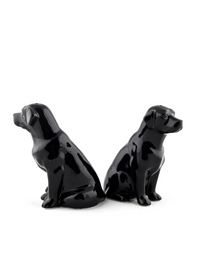 Black Labrador Salt & Pepper