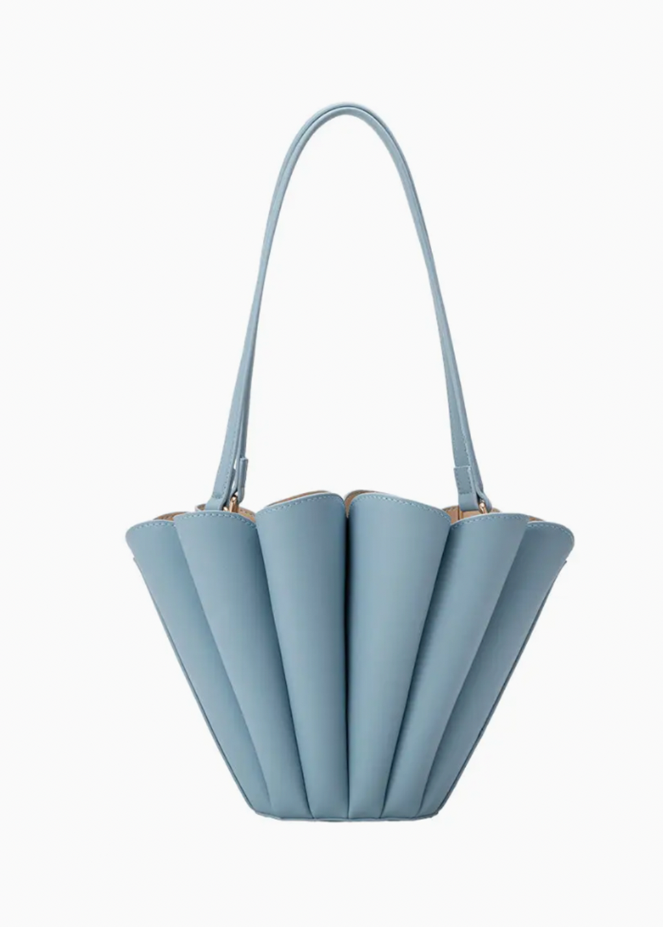 Shellie Blue Vegan Shoulder Bag