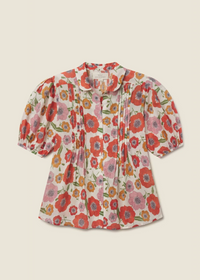 Trovata Nadine Blouse Poppy Costa