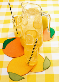 Citrus Cocktail Napkins - Set of 4