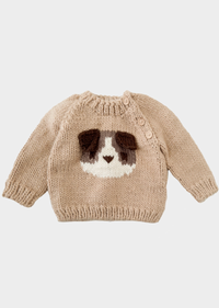 Puppy Pullover 3D Baby Sweater