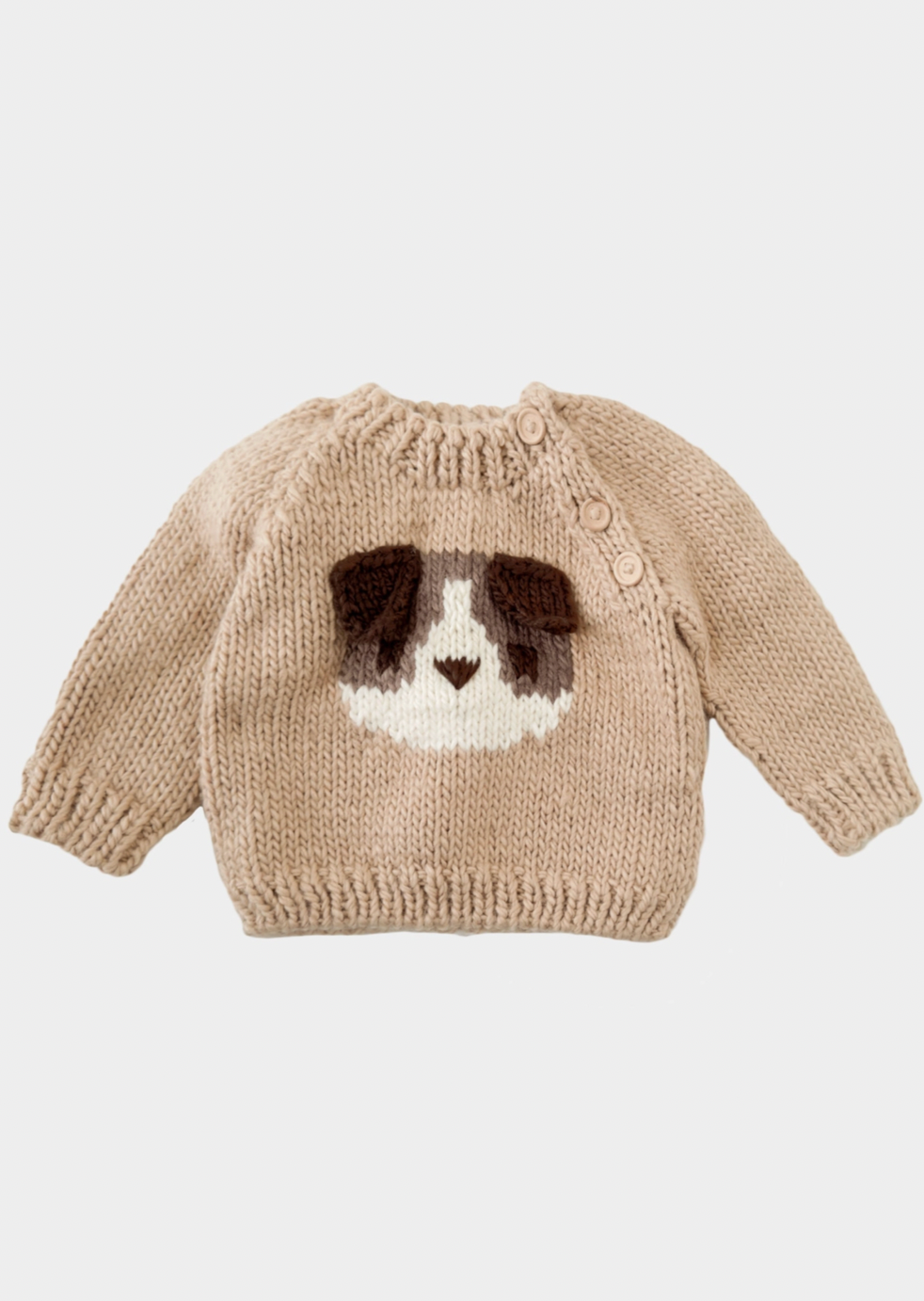 Puppy Pullover 3D Baby Sweater