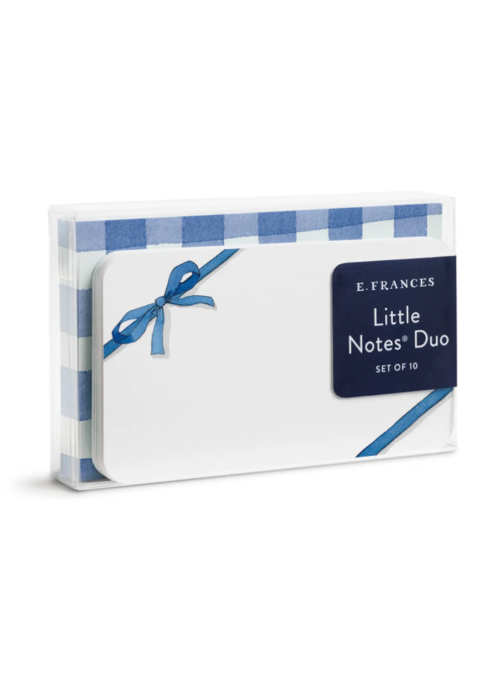 Blue Bow Little Notes Duo Set