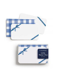 Blue Bow Little Notes Duo Set