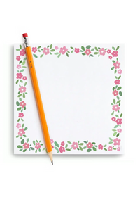 Petal Chunky Notepad