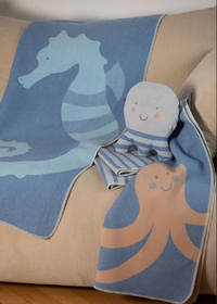 JUWEL Baby Blanket Ocean Friends