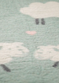 MILA Baby Blanket Sheep Allover in Sage