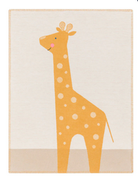 LILI Baby Blanket Giraffe in Off White