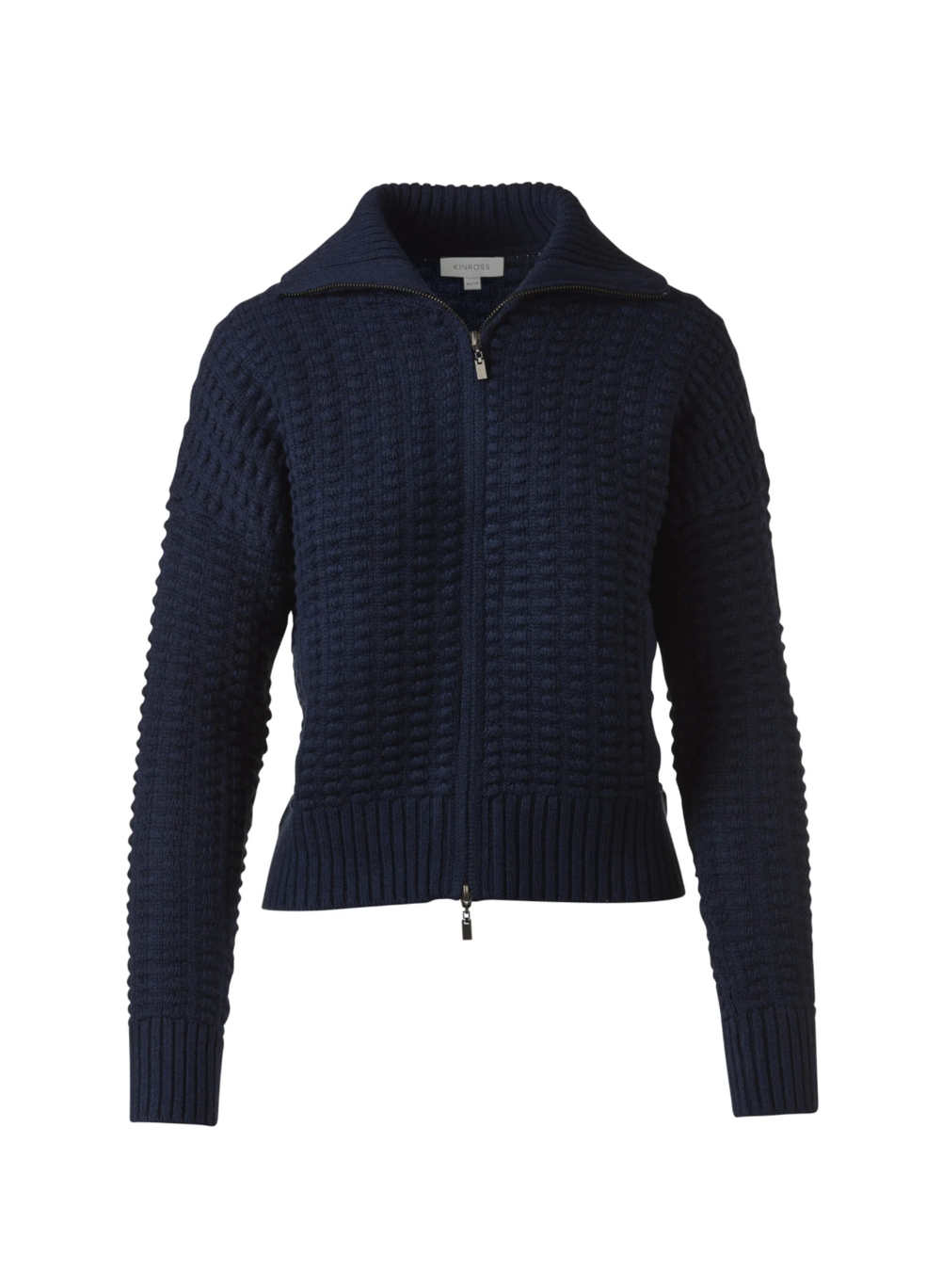 Kinross Bobble Zip Cardigan