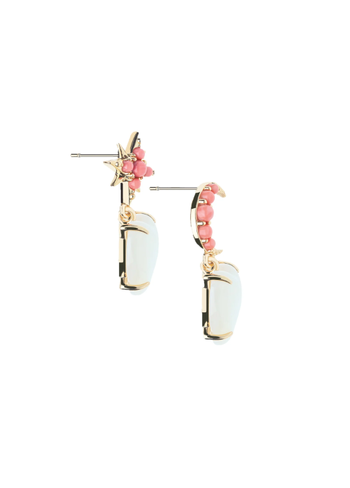 Jane Win LOVE You To the Moon and Stars Earrings in MOP