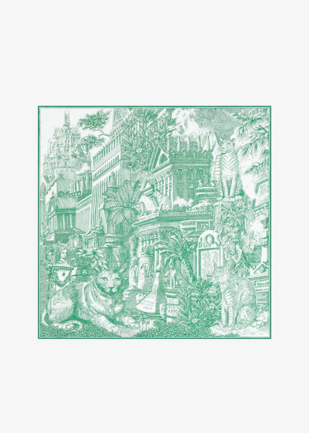 Inoui Square 65 - Piranesi Green