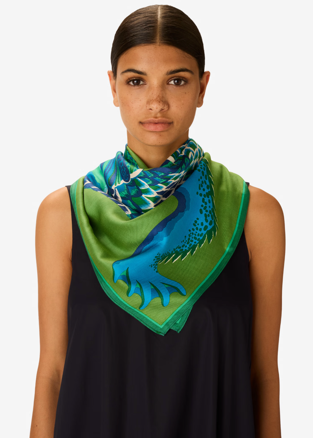 Inoui Square 100 - Croco Green