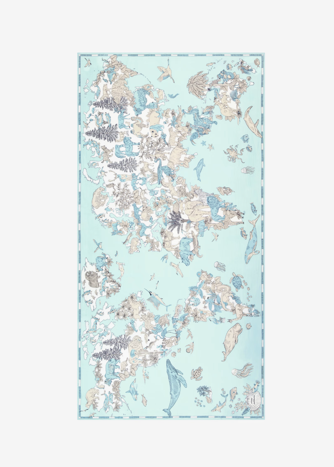 Inoui Scarf 100 - Atlas Turquoise
