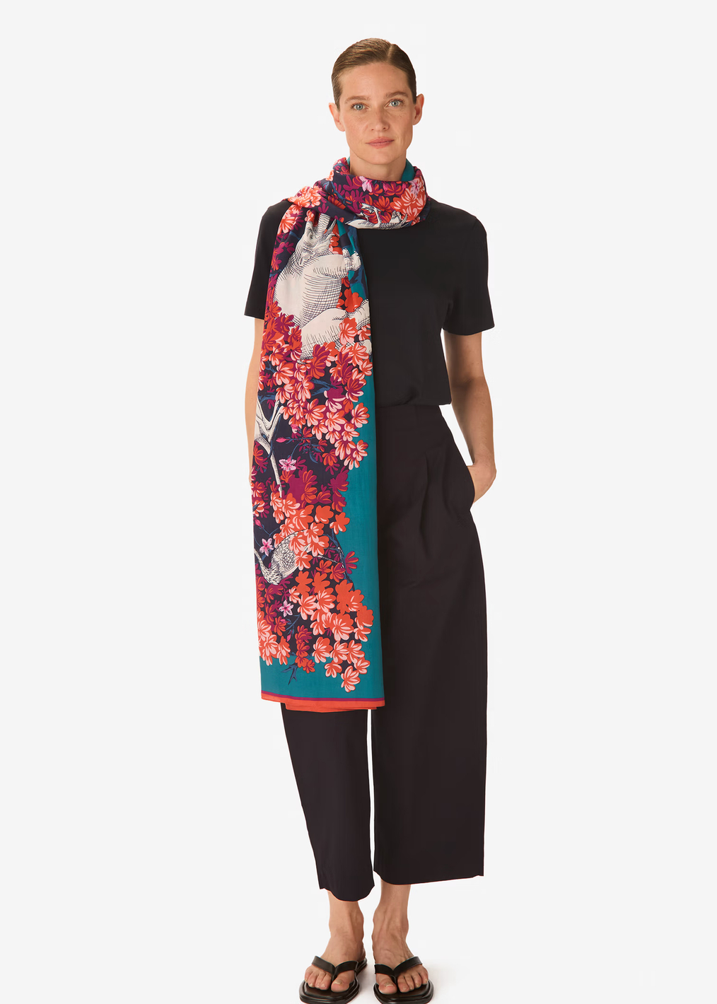 Inoui Scarf 100 - Bestiaire Pink