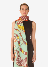 Inoui Scarf 100 - Cerfs Volants Turquoise
